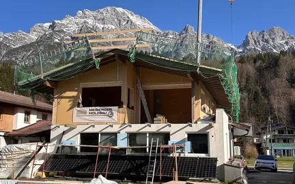Aufstockung Betriebsgebäude "Leoganger Raumstudio", Leogang
