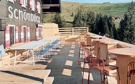 Neugestaltung der Terrasse und div. Outdoormöbel, Lofer